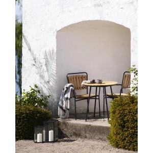 Pled decorativ Carmel, Gri, 170x130 cm - Img 2