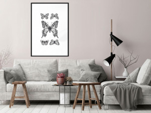 Poster - Butterfly Collection IV, cu Ramă neagră, 40x60 cm - Img 2