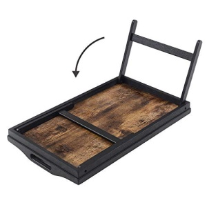 Raft pentru mic dejun, Songmics, Negru, 50x30x26 cm - Img 7