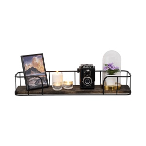 Raft Syringa Negru 60x10x15 cm - Img 5
