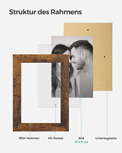 Rama foto, Songmics, Antic, 60x49.3x3.6 cm - Img 6