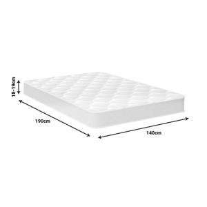 Saltea Fix Pad single sided 140x190x19 cm - Img 6