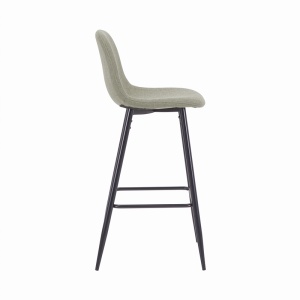 Scaun bar Bella, Masliniu, 41.5x49x98 cm - Img 3