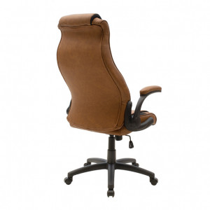 Scaun Birou Bear Maro - Tabac Antique Negru - Img 3