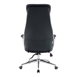 Scaun birou Ferka Negru 64x70x128 cm - Img 5