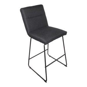 Scaun de bar Essential Negru 53x64.5x107 cm