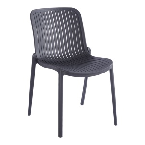 Scaun de gradina Stivuibil, Teragi, Antracit, 43.5x58x82 cm