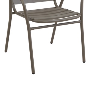 Scaun de grădină Sussie Bej 45x62x76 cm - Img 3