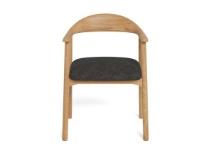 Scaun dining Addi, Gri, 75x56.8x52.5 cm - Img 4