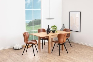 Scaun dining Batilda -A1 V1, Maro, 82.5x47x53 cm