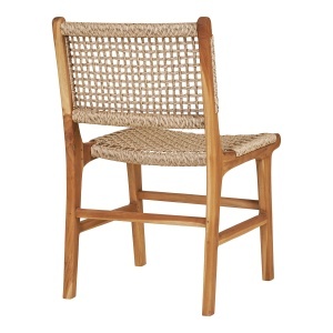 Scaun dining Derby, Natural, 56x50x90 cm - Img 2