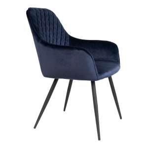 Scaun dining Harbo dining, Albastru, 65x57x87 cm