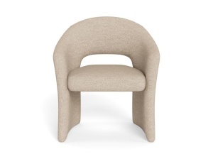 Scaun dining Tori, Bej, 80x64.5x56.5 cm - Img 3