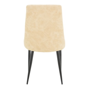 Scaun dining Trenda, Bej, 44x59x90 cm - Img 5