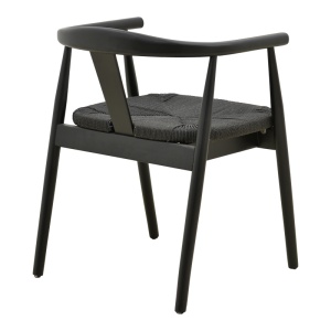 Scaun Gernine, Negru, 56x49x73 cm - Img 3