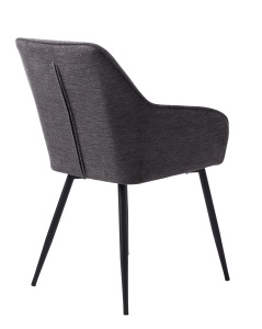 Scaun NOLAN V1, Gri inchis, 60x84x58 cm - Img 4