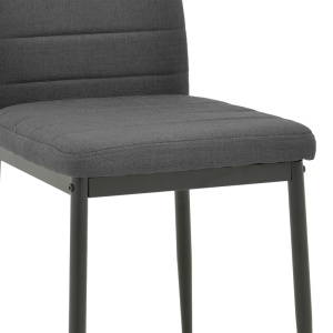 Scaun Parker, Gri, 41x48x96 cm - Img 6