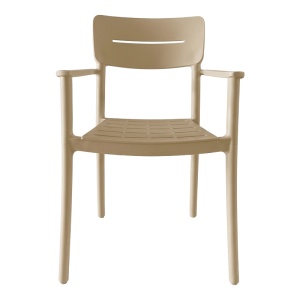 Scaun Pilma, Cappuccino, 57x54x82 cm - Img 4