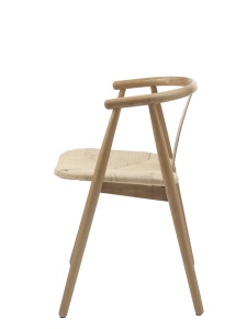 Scaun RELATE, Natural, 52x77x59 cm - Img 4