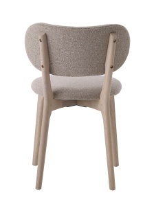 Scaun STILO, Stejar Alb, 54x80x49 cm - Img 4