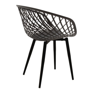 Scaun V1 Ezra Pako Antracit 62.5x56x82 cm - Img 2