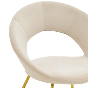 Scaun Valentina Pako World Bej 65x60x82 cm - Img 6