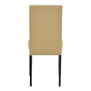 Scaun Zeben, Ecru, 43.5x55.5x93.5 cm - Img 5