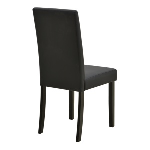 Scaun Zeben, Negru, 43.5x55.5x93.5 cm - Img 2