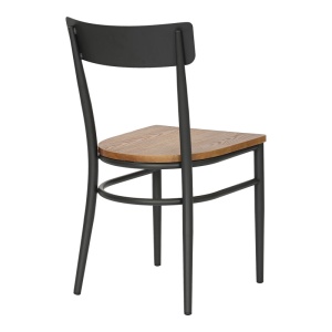 Scaun Zerca Gri inchis 49x44x82 cm - Img 3