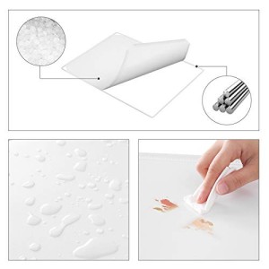 Set 15 cuburi modulare din plastic pentru depozitare, Songmics, Alb, 123x31x123 cm - Img 6
