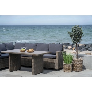 Set 2 piese Cosuri decorative Gili, Natural, 40x30x48 cm - Img 2