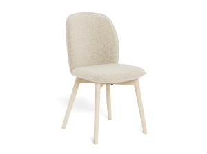 Set 2 piese Scaune dining Cindy, Bej, 89x49x56 cm - Img 2