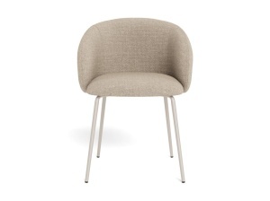 Set 2 piese Scaune dining Eleanor V1, Gri, 79x55.5x55 cm - Img 8