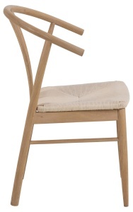 Set 2 piese Scaune dining I_York, Alb, 83x54x54 cm - Img 5
