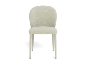 Set 2 piese Scaune dining Patricia, Gri, 83x48x57 cm - Img 3