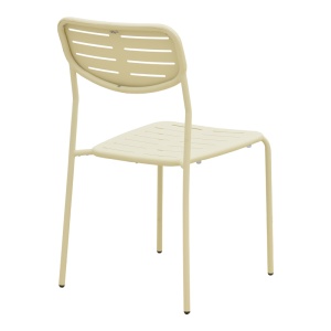 Set 3 masa si scaune gradina, Deraby, Crem, 70x70x73 cm - Img 7