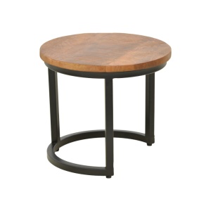 Set 3 masute de cafea Frina Maro 70x70x45 cm - Img 7
