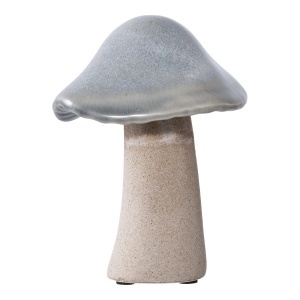 Set 3 piese Decoratiuni tip ciuperci, Verde, 10.5x10.5x14 cm - Img 2