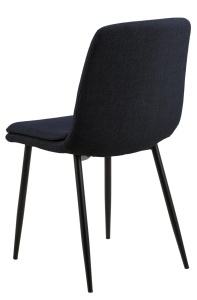 Set 4 piese Scaune dining Becca, Albastru, 85.5x46x55 cm - Img 4
