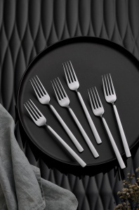 Set tacamuri 30 bucati Deniz30 Crom 21x4.2 cm - Img 7