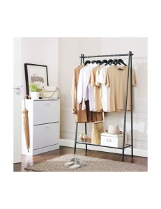 Suport pentru umerase, Songmics, Negru, HSR23BK, 92 x 33 x 153 cm - Img 2