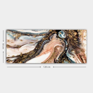 Tablou canvas YTY1243121752 Multicolor 50x120 cm - Img 3