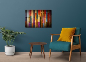 Tablou din sticlă temperată UV Multicolor 70x100 cm - Img 3