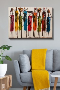 Tablou Kanvas Multicolor 70x100 cm - Img 2