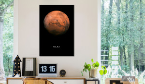 Tablou - Mars (1 Part) Vertical 40x60 cm - Img 2