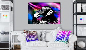 Tablou - Neon Party 60x40 cm - Img 2