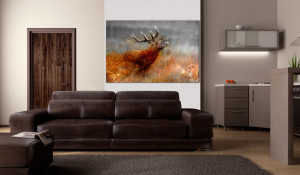 Tablou - Roaring Deer 120x80 cm - Img 2