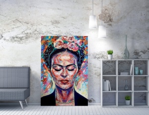 Tablou WY233 Multicolor 70x100x2 cm - Img 2