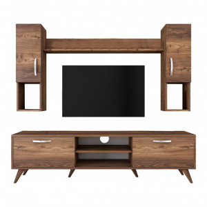 Ansamblu Comoda TV M27 Walnut - Img 7