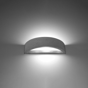 Aplica Atena din beton Gri 40x14.5x10 cm - Img 3
